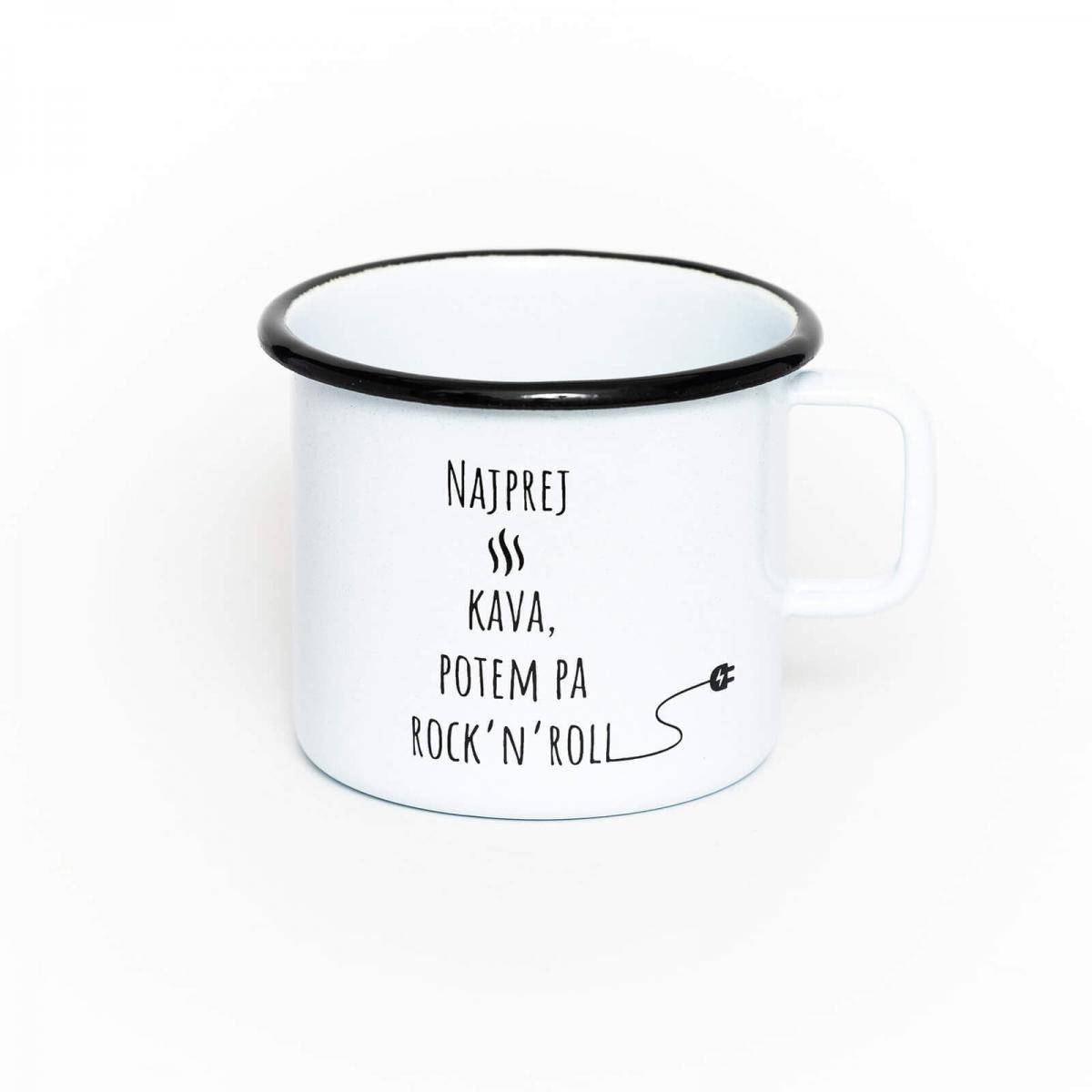 NAJPREJ KAVA, POTEM PA ROCK'N'ROLL